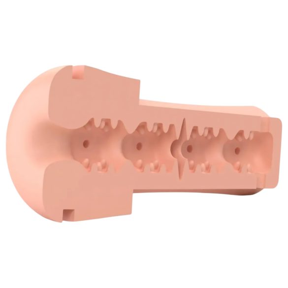 Mystim Opus E Donut - elektro masturbator (natur-crna)