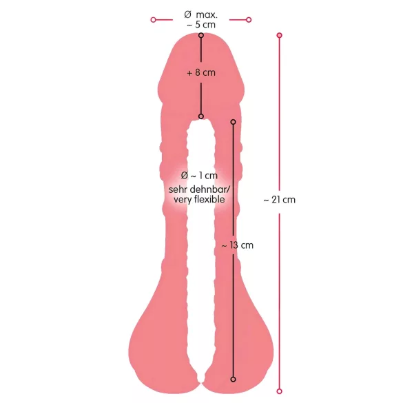 Nature Skin - 2u1 gaćice i kondom (prirodno)