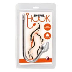   You2Toys - алуминијумска анална кука (179g) - сребрна