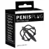 You2Toys - Penis plug - silikonska kavezica za glavić sa dilatorom (crna)