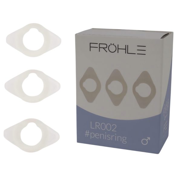 Fröhle LR002 (2,1cm) - Medicinski set za penis prstenje (3 komada)