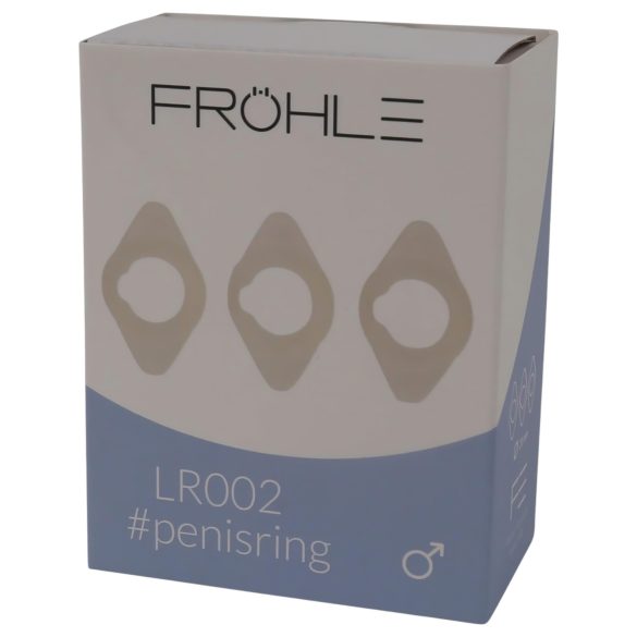 Fröhle LR002 (2,1cm) - Medicinski set za penis prstenje (3 komada)