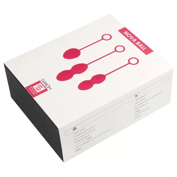 Svakom Nova - Set od 3 gejša kuglica (crvene)