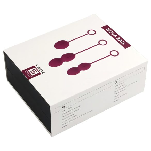 Svakom Nova - Set od 3 gejšine kuglice (ljubičaste)