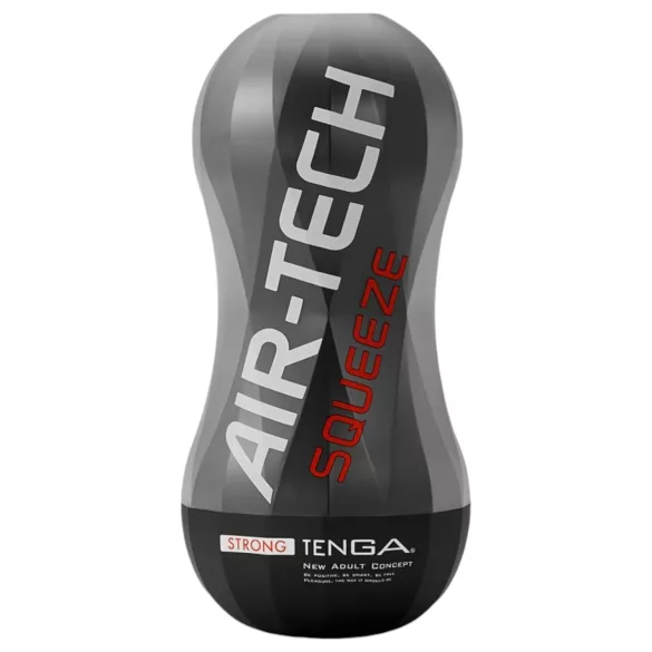 TENGA Air-Tech Squeeze Strong – usisni masturbator (crni)