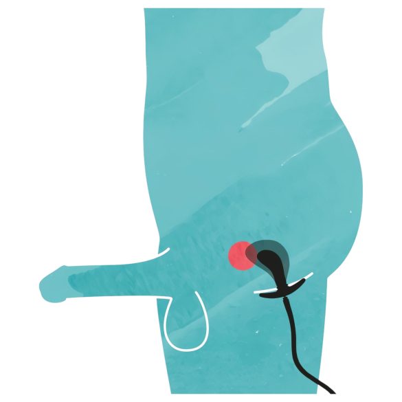 You2Toys - pumpajući analni čep za širenje (crni)