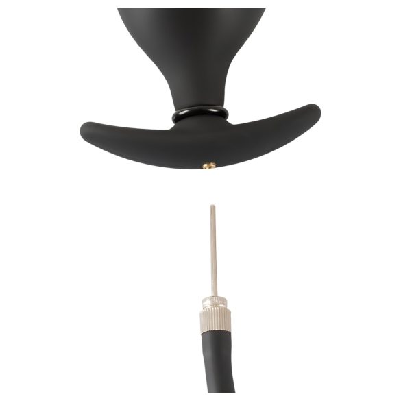 You2Toys - pumpajući analni čep za širenje (crni)