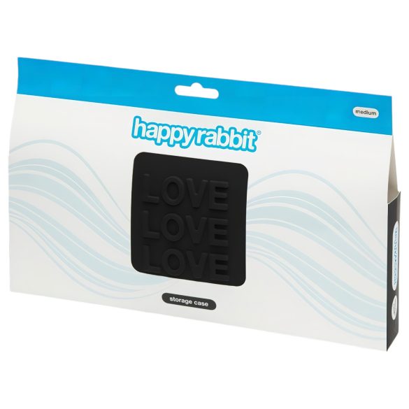 Srećni Zeka - neseser za seks-igračke (crni) - srednji