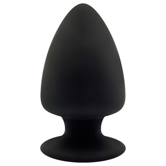 Silexd M - prilagodljivi analni čep - 11cm (crni)