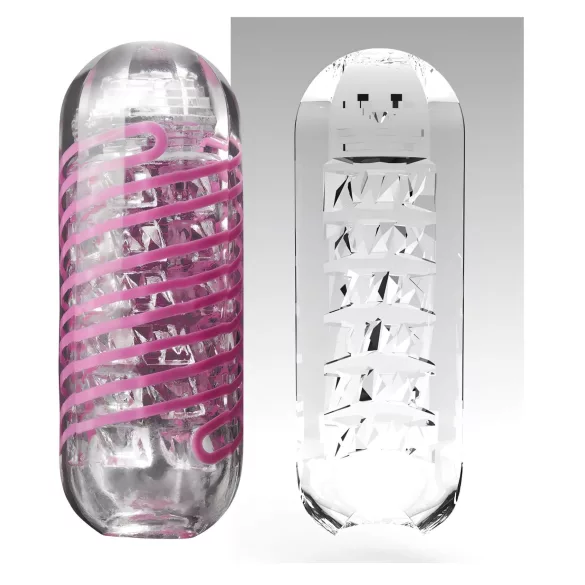 TENGA Spinner Brick - masturbator (prozirni)