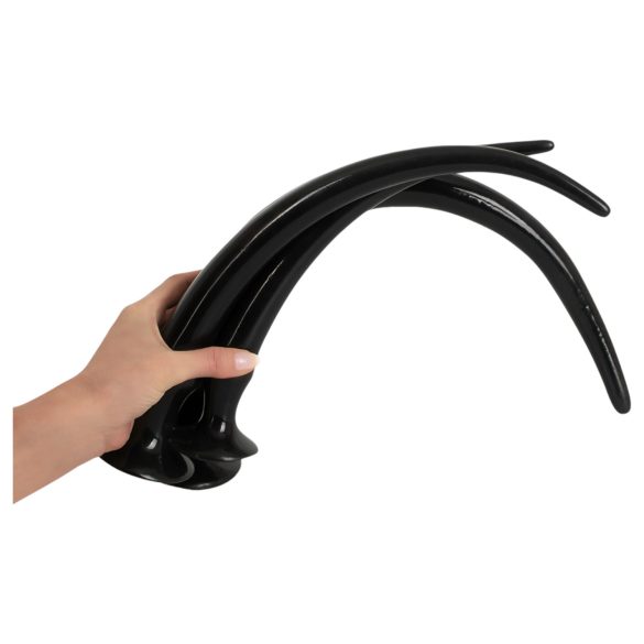 You2Toys - ekstra dugačak analni plug set (3 dela) - crna