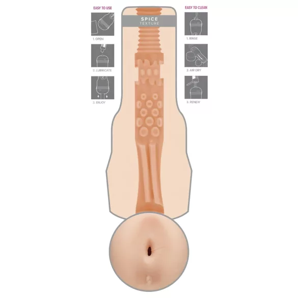 Fleshlight Eva Lovia Spice - seksi glutealni masturbator