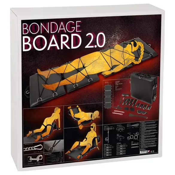 You2Toys Bondage Board 2.0 - prenosivi set za vezivanje