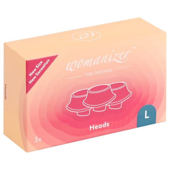 Set dodatnih usisnih glava Womanizer L - plave (3 kom) - velike
