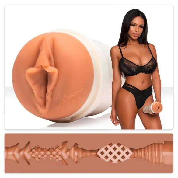 Fleshlight Autumn Falls Cream - prirodna vagina (prirodna)