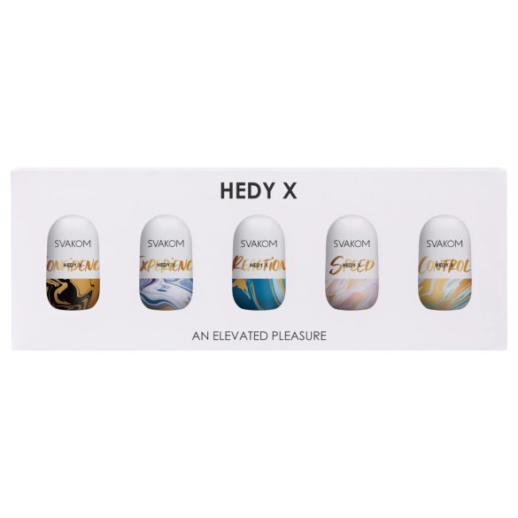 Svakom Hedy X Mixed - Set od 5 masturbacionih jaja