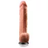 Real Feel Deluxe No.12 - realan vibrator sa testisima (naturalan)