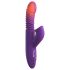 Fantasy For Her - 3u1 pokretni vibrator sa funkcijom grejanja (ljubičasti)