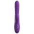 Fantasy For Her - 3u1 pokretni vibrator sa funkcijom grejanja (ljubičasti)