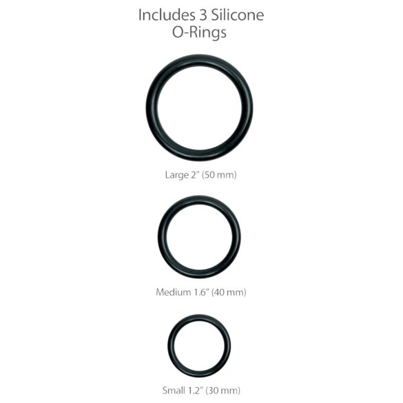 King Cock 7 - crni strap-on dildo s pojasom