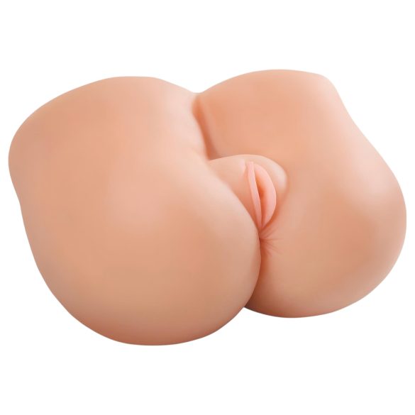 "Zavodljiva Silikonska Ljubavnica - Vaginalni & Analni Masturbator (prirodno)"