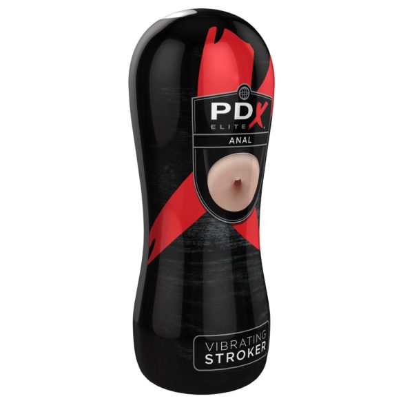 PDX Elite - vibracioni analni masturbator (prirodna)