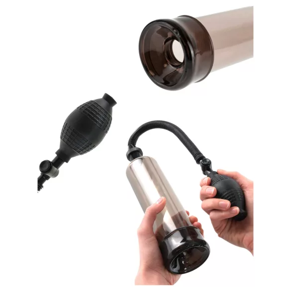 Pump Worx Beginner's - pumpica za penis (crna)