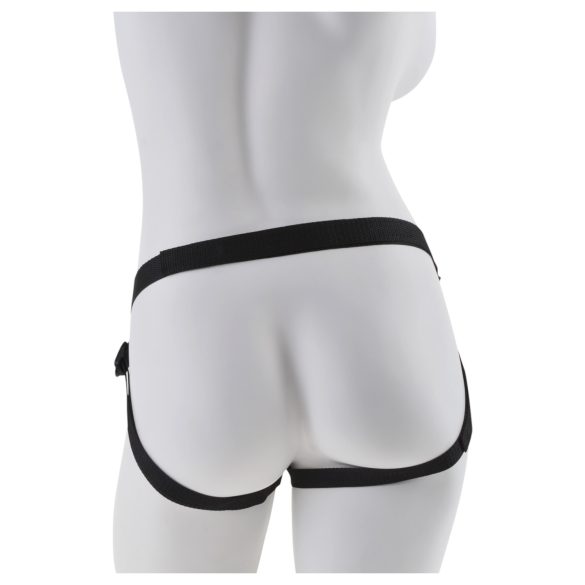 Fetiš Fantazija - crni pojas za pripajanje dodataka