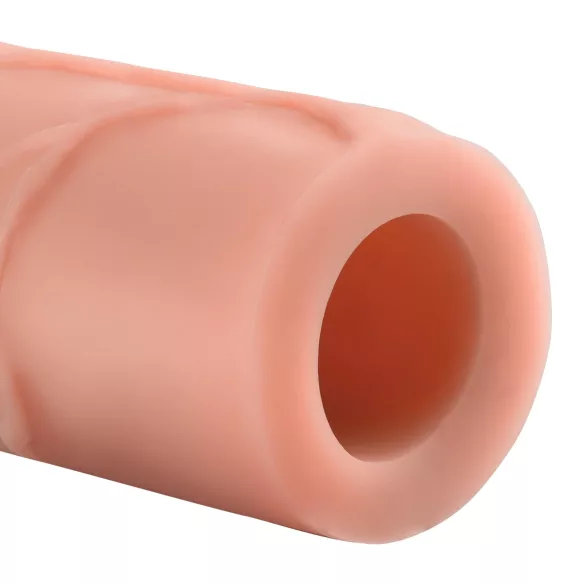 Pipedream - X-TENSION Perfect 1 - реалистична навлака за пенис (17,7 cm, природна боја)