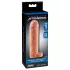 Pipedream X‑TENSION Perfect 1 - navlaka za penis sa prstenom za testise (17,7 cm, prirodna)