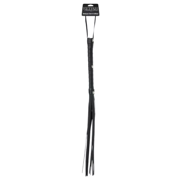 Pipedream - Fetish Fantasy Deluxe Cat-O-Nine - bič - crni (65 cm)