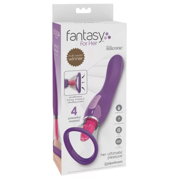 Fantasy - akumulatorski, 3u1 lizač (ljubičasta)