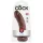King Cock 8 Dildo (20cm) - braon