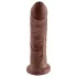 King Cock 8 Dildo (20cm) - braon