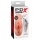 PDX Double Stroker - 2u1 realistični masturbator (prirodna boja)