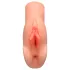 PDX Double Stroker - 2u1 realistični masturbator (prirodna boja)