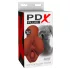 PDX Pick Your Pleasure - 2u1 realistični masturbator (braon)
