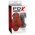 PDX Pick Your Pleasure - 2u1 realistični masturbator (braon)