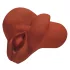 PDX Pick Your Pleasure - 2u1 realistični masturbator (braon)