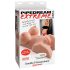 Pipedream DD - 2u1 vibratorni torzo masturbator (prirodno)