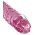 Icicles No. 86 - stakleni dildo oblik penisa (roze)