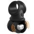 King Cock Crown Jewels - Vibrirajući Prsten za Penis (crni)
