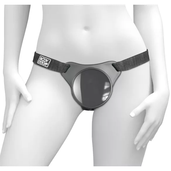 Body Dock OG - kaiš za donji deo sa vakuum postoljem (crni)