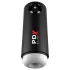 PDX Elite Moto Milker - potisno-vibracioni masturbator (crni)