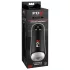 PDX Elite Moto Milker - potisno-vibracioni masturbator (crni)