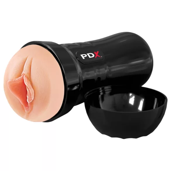 PDX - Wet Pussies Super Luscious Lips - реалистична вештачка вагина (природна)