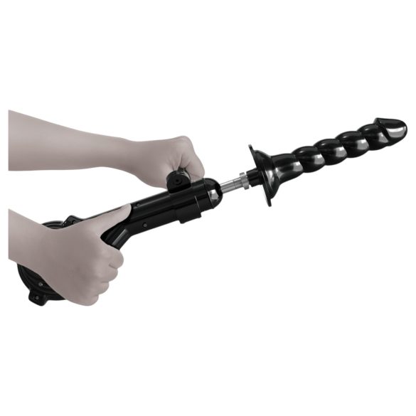 Fetish Body Dock Pro - seks mašina (crna)