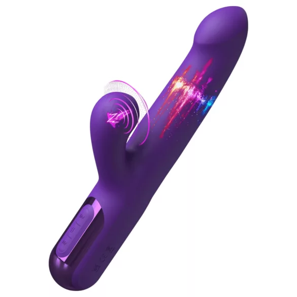 Fantasy For Her - 2u1 vibrator i stimulator klitorisa (ljubičasta)