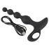 Black Velvet - crni biserni analni vibrator