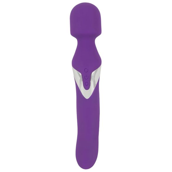 Javida Wand & Pearl - 2u1 masažer i vibrator (ljubičasta)